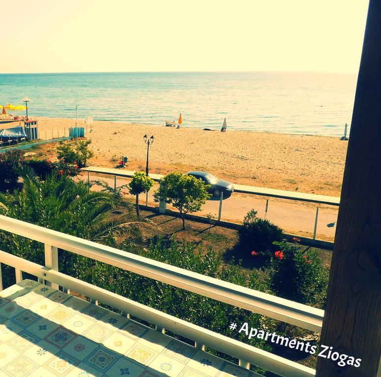 Apartments Ziogas Paralia Skotinis Exterior photo